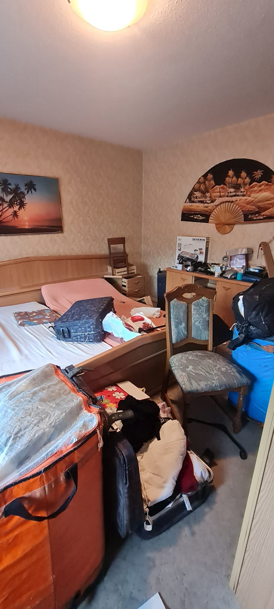 Vorher: Komplette Haushaltsauflösung – Schlafzimmer besenrein übergeben